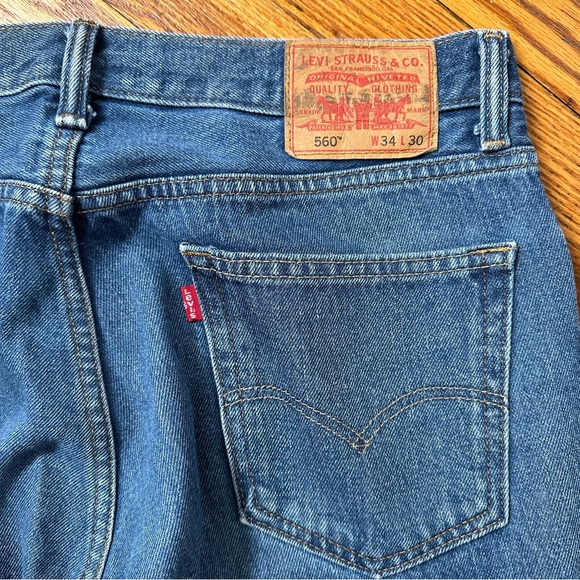 Levi's Other - Levi’s 560 Vintage Men’s Relaxed Fit Jeans 34x30